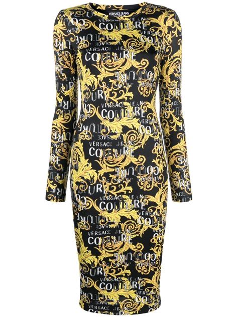 versace kleid barock kleide|Versace .